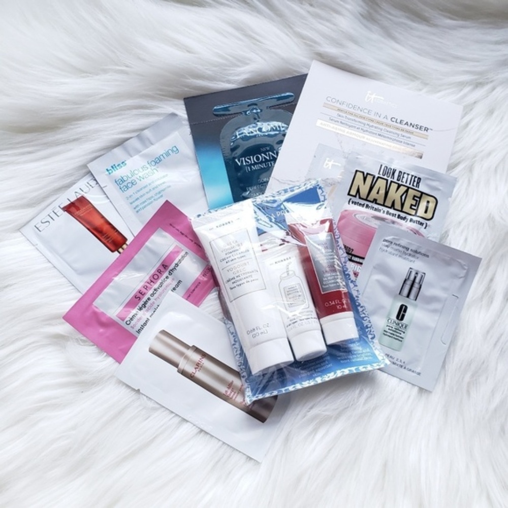 NIB Skincare Sample Set - Korres & More!